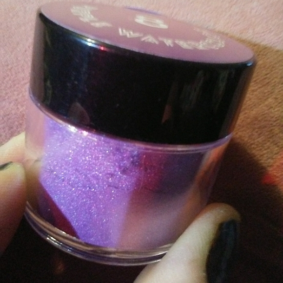 Purple Watercolor Loose Eyeshadow Lavender Mica Powder Nail Art Pigment Sparkle - Picture 3 of 4